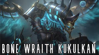 SMITE Skin Showcase  Bone Wraith Kukulkan [upl. by Ahseiyt474]