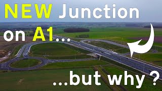 New Junction on the A1 at Grantham [upl. by Rofotsirk754]