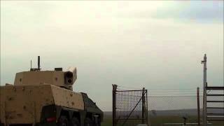 Javelin Missile Successfully Launched from Turreted Vehicle [upl. by Siuqaj656]