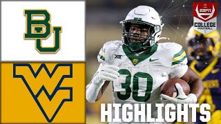 Baylor Bears vs West Virginia Mountaineers  Full Game Highlights  ESPN College Football [upl. by Lamonica]