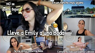 Lleve a Emily a una BODA👰🏻‍♀️Super Lejos😵‍💫 No me Invitaron  Nuevos Trapeadores🙌🏽 ♡IsabelVlogs [upl. by Baynebridge]