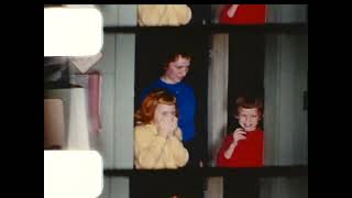 Found Film Christmas 1959  Greensboro NC  8mm Kodachrome [upl. by Hedwiga]