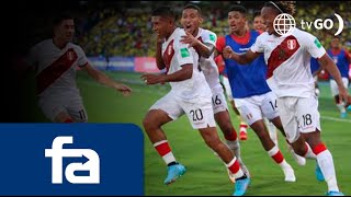 El segundo tiempo a ras de cancha del Perú vs Colombia en Barranquilla  Fútbol en América [upl. by Zacharie]