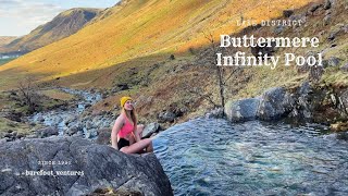 Buttermere Infinity Pool  Lake District  Hidden Gems  Secret Spots  Wild Swimming  Hiking [upl. by Sregor]