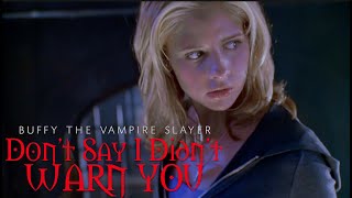 ➤tell me does it hurt buffy the vampire slayer [upl. by Gardia933]