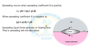 Spreading coefficient amp Surfactant [upl. by Eynaffit]