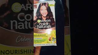 Garnier Hair color Light Brown colour 5 Howtocolourhair garnier shorts [upl. by Kristos367]