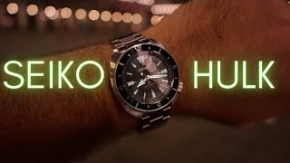 Rolex Hulk alternatives  Seiko SRPH15K1 amp Nomadic Marai 401 [upl. by Alleuqahs]