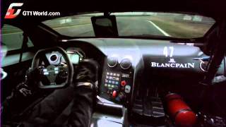 FIA GT1 2011 Ordos OnBoard with Wattie [upl. by Wivinah]