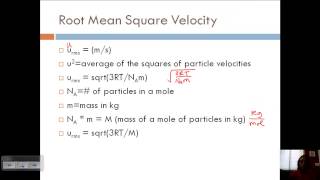 Section 4Kinetic Molecular Theory [upl. by Yanad844]