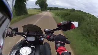 Petites routes du Morvan en Ducati Diavel 1260 S [upl. by Risan689]