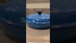 Le Creuset Cast Iron Signature Braiser Honest Review [upl. by Enitsud257]