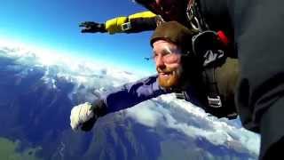 Fox Glacier Skydive 16500 ft 5000m Westland New Zealand [upl. by Atkinson]