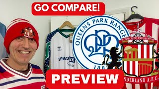 QPR v Sunderland Preview  Comparing Shirts [upl. by Tabby78]