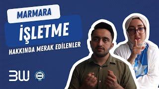 Neden İşletme Bölümü  Marmara Üniversitesi Bölüm Tanıtımı [upl. by Kutchins]