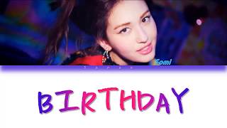 1 Hour ✗ SOMI  BIRTHDAY Color Coded Lyrics [upl. by Ylremik]