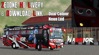 ZEDONE NEW HD LIVERY SKIN  പൊളി സാനം  DOWNLOAD LINK IN [upl. by Ailak466]