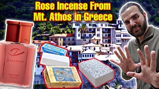 Rose Incense from Mount Athos in Greece  Zaharoff Signature Rosé [upl. by Shara]