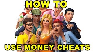 Sims 4 PS4 amp Xbox One How to Use Money Cheats [upl. by Ebbarta]