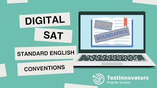 Digital SAT Standard English Conventions Boundaries [upl. by Orian]