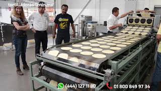 Máquina Tortilladora MLR 360 │ MLR360 Tortilla Machine  Manufacturas Lenin [upl. by Grim]