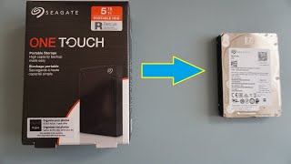 Unboxing and opening Seagate 5TB One Touch Backup Plus and Expansion hard drives shucking shuck [upl. by Arhoz]