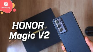 HONOR Magic V2  Unboxing [upl. by Plafker106]