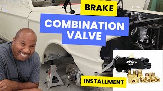 Brake Combination Valve Installment [upl. by Starinsky796]