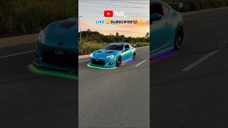 Toyota 86😎 Blue perfect body😻👍 jdm gt86 automobile shorts [upl. by Elleuqram621]