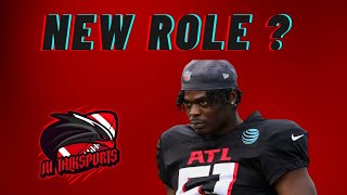 Atlanta Falcons 🚨  Will DeAngelo Malone have a bigger role on defense this season [upl. by Karlow]