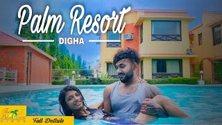 The Palm Resort Digha 🌴 দীঘার সব থেকে বড় Swimming Pool 🔥 [upl. by Anirb]