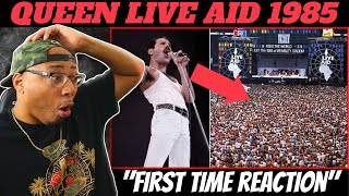 Queen Reaction  Full Concert Live Aid 1985  BEST PERFORMANCE OF ALL TIME 🤯 [upl. by Yessydo71]