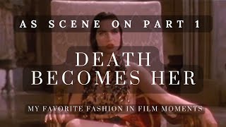 As Scene On Part 1 Death Becomes Her 1992  Lisle von Rhuman Iconic Necklace Top amp Skirt [upl. by Aekal615]