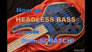 Biarnel Scorcio Building an headless bass from scratch [upl. by Doughman]