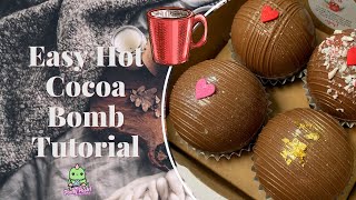 The Easiest Hot Cocoa Bombs Using A 3 Part BWB Mold  How To Make Cocoa Bombs Step By Step [upl. by Asilam]