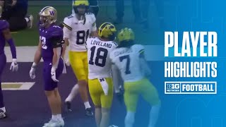 Colston Loveland Highlights vs Washington  Michigan Football  10052024 [upl. by Lauritz]