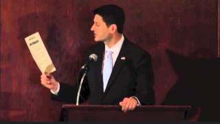 Paul Ryan Immigration Reform Needed to Restore the American Idea [upl. by Slater]