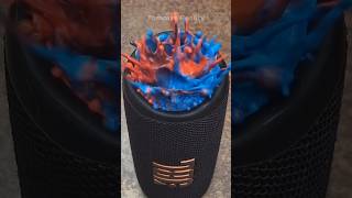 🔊 Red and Blue paint ✅ Extreme bass test shorts jbl bass asmr [upl. by Angelique64]