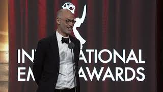 2023 International Emmy® Founders Award Recipient Jesse Armstrong [upl. by Joris]