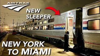 New York to Miami onboard Amtraks BRAND new SLEEPER Viewliner  Silver Meteor [upl. by Shishko242]