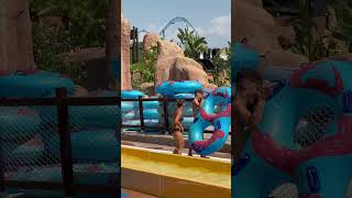 🏝️Best Water Park in The World Aqua Park Good Day⛱️ aquapark waterslide waterpark [upl. by Ahsuat]