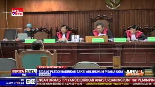 Sidang Pledoi Hadirkan Saksi Ahli Hukum Pidana UGM [upl. by Booma945]