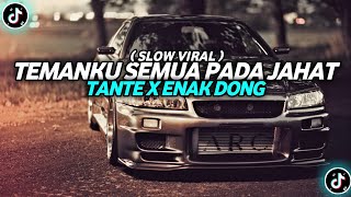 DJ OLD TEMANKU SEMUA PADA JAHAT TANTE X ENAK DONG SLOW VIRAL TIKTOK TERBARU [upl. by Amahcen]