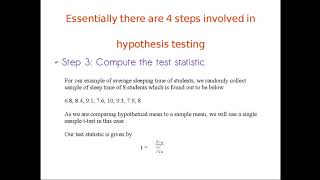 Steps in Hypothesis Testing [upl. by Esbenshade455]