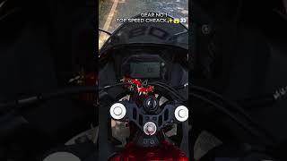 YAMAHA R15 V4 BIKE KI GEAR NO 1 KI TOP SPEED CHEACK😱👀🏍️ [upl. by Preuss]