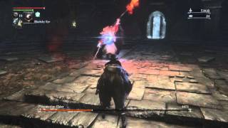 Bloodborne  So 99 arcane makes farming the Pthumerian Elder for Cursed Abyssals a bit of a joke [upl. by Aneeg]