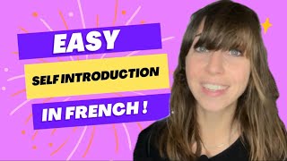 French Made Easy  Introduce Yourself with Confidence [upl. by Nyssa]