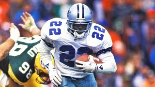 Emmitt Smith RB Dallas Cowboys Career Highlights  NFL [upl. by Yug]