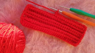 Crochet stitch  very fast and unique pattern 🧶 [upl. by Rehtnug]