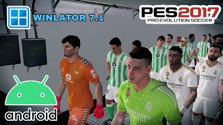 HD BANGET COY Efootball 2024 Android Pes 2017 Grafik Mirip Ps5  Winlator 71  30924 [upl. by Nahgem96]